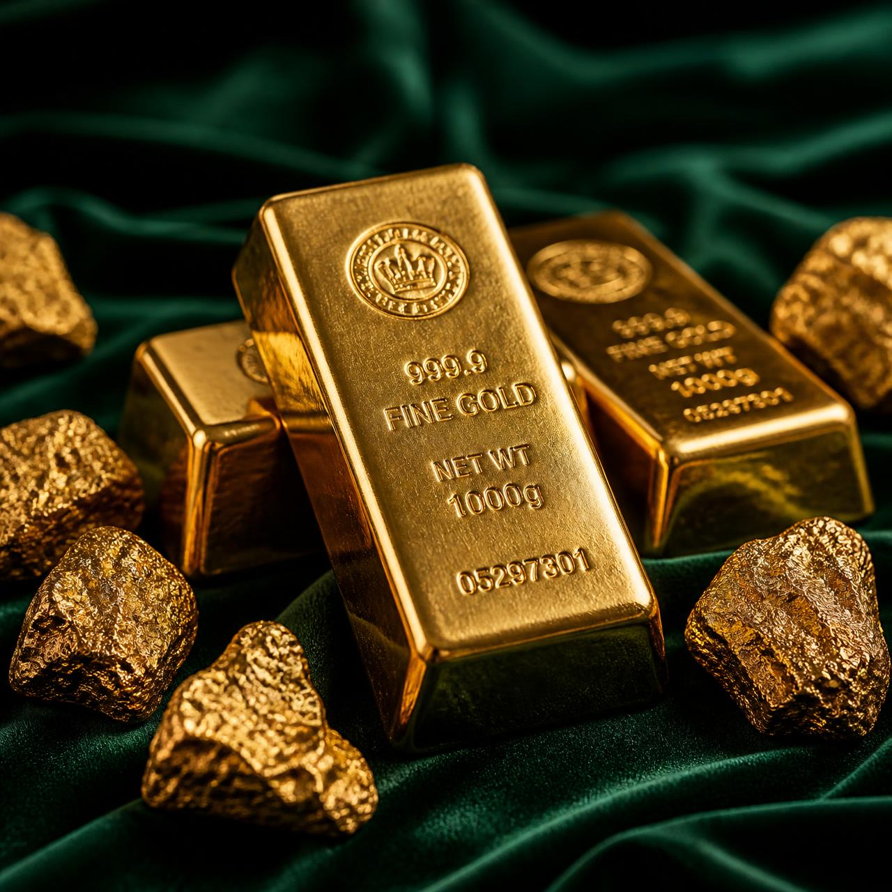 Raw gold ore - the physical reserves underpinning Burlcore Mining's investor proposition